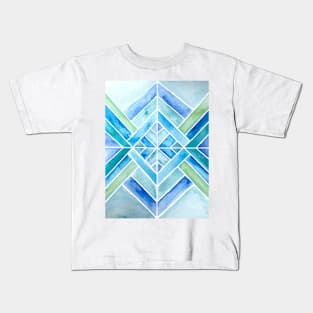 Sea Stain Glass Kids T-Shirt